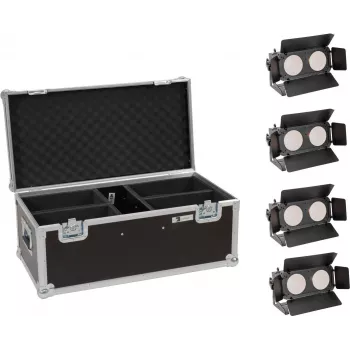 LED rinkinys EUROLITE CBB-2 WW/CW Fairlight 4x – 4 šviestuvai, šilta/šalta balta šviesa