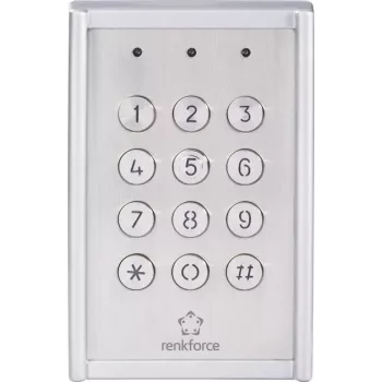 Elektrinė kodų spyna Renkforce 751624 IP65 su apšviesta klaviatūra