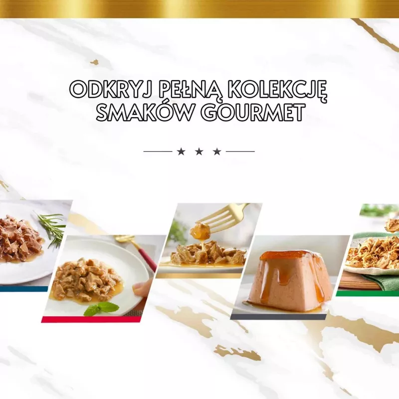PURINA Gourmet Perle Mix šlapias kačių ėdalas - 60x85 g