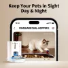 Automatinis šėrimo aparatas PETKIT YumShare Dual-hopper 2 su kamera, 5 L talpa, ABS ir 304 nerūdijančio plieno, baltas