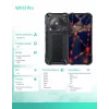 Oukitel WP33 Pro 5G išmanusis telefonas, 8 GB RAM/256 GB, DS, 22000 mAh, pilka
