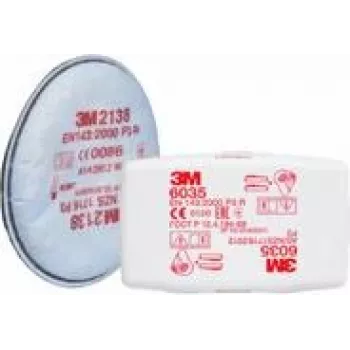 3M 6035 dalelių filtras 80 vnt.