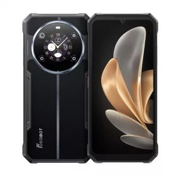 Išmanusis telefonas FOSSiBOT F109 juodas – kompaktiškas telefonas, spalva: juoda