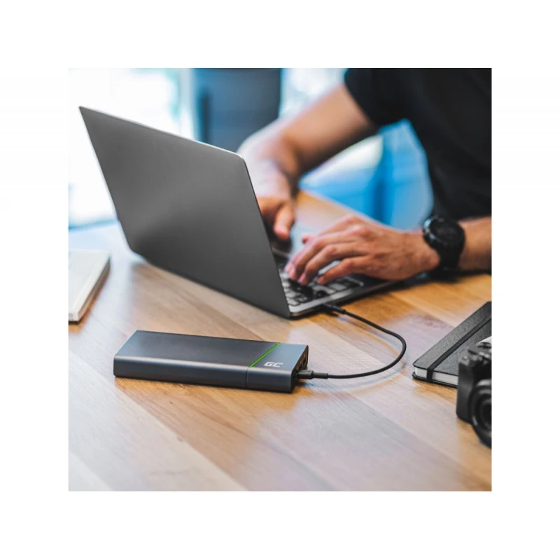 Green Cell KABGC30 USB 2.0 laidas USB C 1,2 m juodas