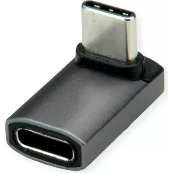 ROLINE USB4 40G Type C adapteris ST/BU 90° platus Alu (12.03.2934)