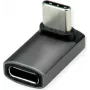 ROLINE USB4 40G Type C adapteris ST/BU 90° platus Alu (12.03.2934)