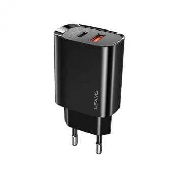 Įkroviklis Usams T35 20W PD3 USB-C į USB greitojo įkrovimo adapteris