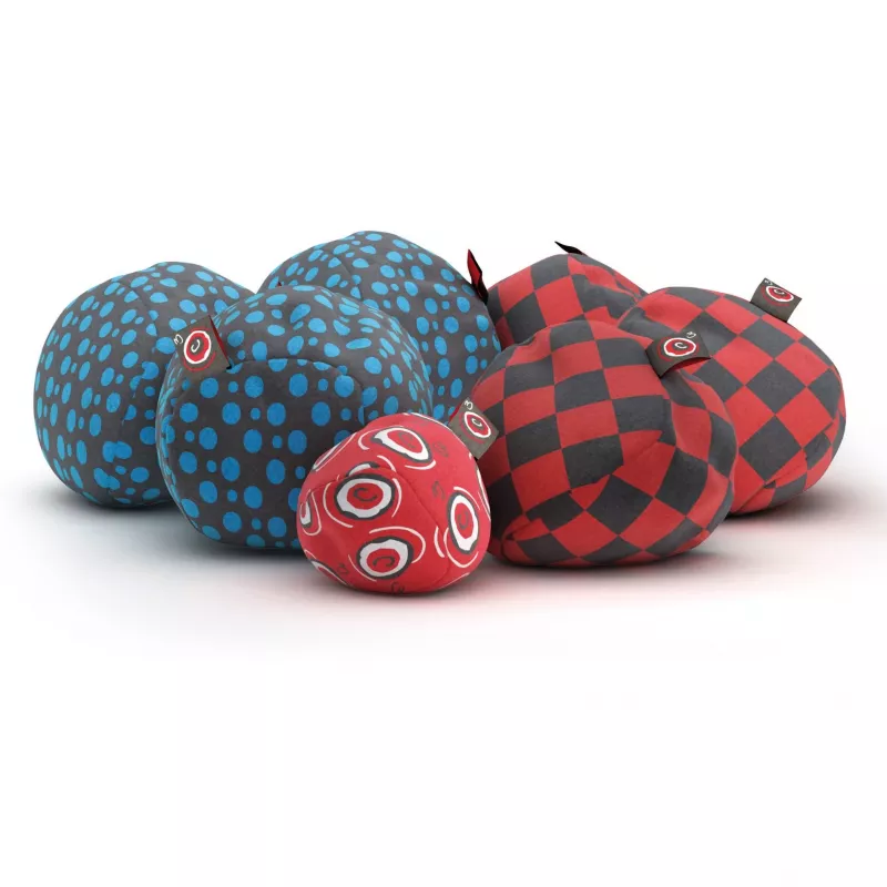 Crossboule rinkinys Downtown, įgūdžių žaidimas Mėlyna/Raudona