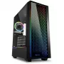 Korpusas Sharkoon RGB LIT 200 juodas