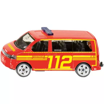 Siku 10154700000 VW T5 ugniagesių operacijų vadovybės transporto priemonės modelis, Blister serija, nuo 3 m.
