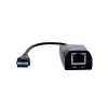Akyga AK-AD-31 USB 3.0 – Gigabit Ethernet tinklo adapteris, RJ45, 15 cm laidas, juodas