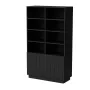 Cama LIVERTI shelving unit 100x42x171 Juoda