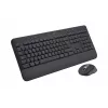 Belaidis klaviatūros ir pelės rinkinys Logitech Signature MK650 for Business – 2,4 GHz, Bluetooth LE – QWERTY ispanų – grafitas