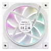 Korpuso ventiliatorius DeepCool FL12 WH 3 vnt. komplektas, 120×120×25 mm, 2150 RPM, 55 CFM, skysčių dinaminis guolis, PWM, daugiaspalvis LED, 4 kontaktų