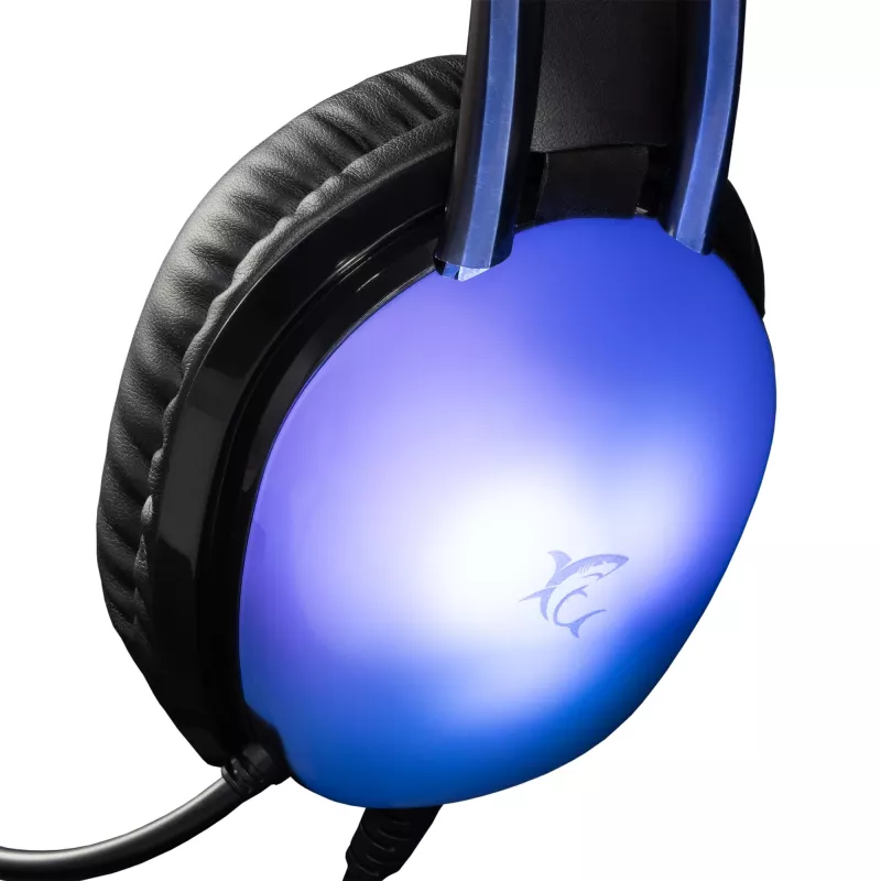 Ausinės White Shark GH-2444 Peacock-2 juodos