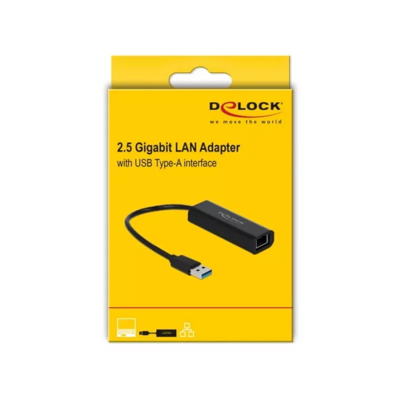 Tinklo plokštė DeLOCK 66299 Ethernet 5000 Mbit/s
