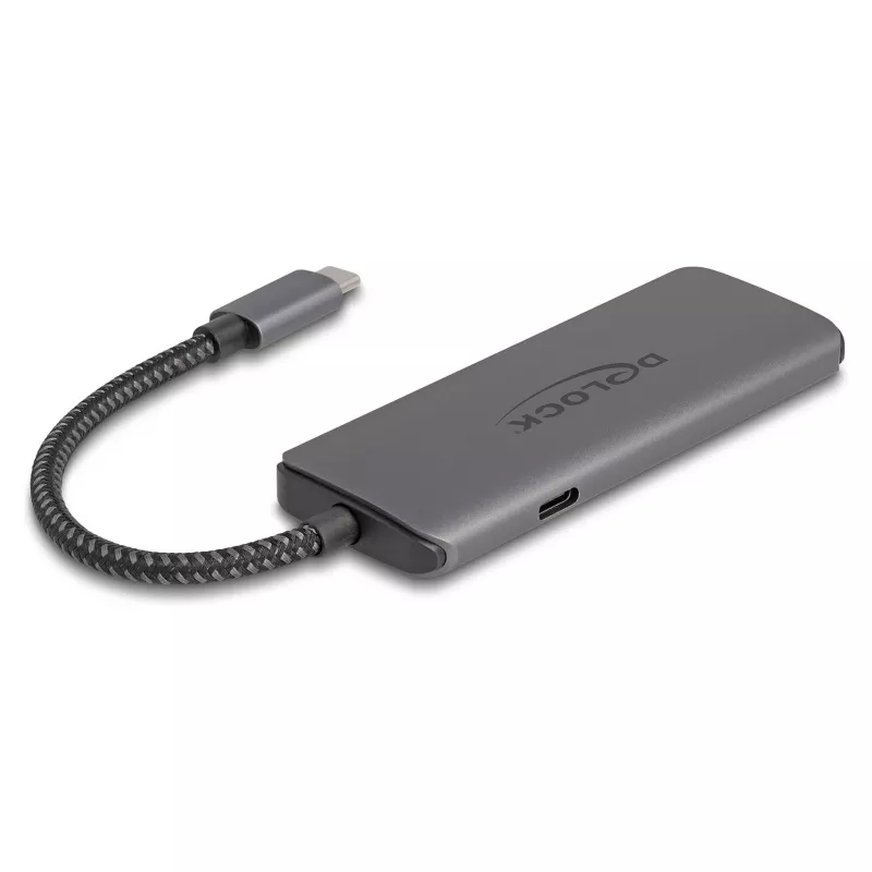DeLOCK USB Type-C dokavimo stotelė 8K HDMI USB PD 3.0 100 W