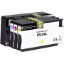 Renkforce rašalo rinkinys, suderinamas su HP 950 XL, 951 XL (C2P43AE), juoda, žydra, rausvai raudona, geltona RF-5705448