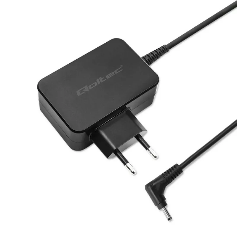 Maitinimo adapteris nešiojamam kompiuteriui Qoltec 51032 45W vidaus, juodas