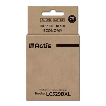 Kasetė rašalinė Actis KB-529Bk suderinama su Brother, pigmentinė juoda, 58 ml, standartinė išeiga, vienetinis paketas