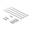 DeLOCK 67053 Sieninė 4 prievadų keystone dėžutė, balta
