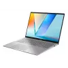 Nešiojamas kompiuteris ASUS Vivobook S16 S3607VA-RP097W Core 5 210H 16.0 inch WUXGA IPS 144Hz 300nit 16GB DDR5 512GB SSD Intel UHD Graphics Wi-Fi Bluetooth 1080p kamera 70Wh Windows 11 Sidabrinis