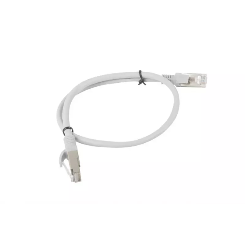 Lanberg PCU5-10CC-0050-S tinklo kabelis 0,5 m Cat5e U/UTP pilkas