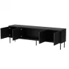 RTV spintelė ABI 4D 200x38x62 juodas matinis