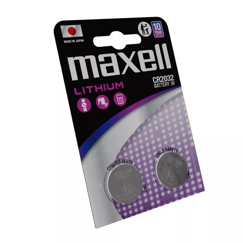 Baterija MAXELL CR2032 specializuota 2 vnt.