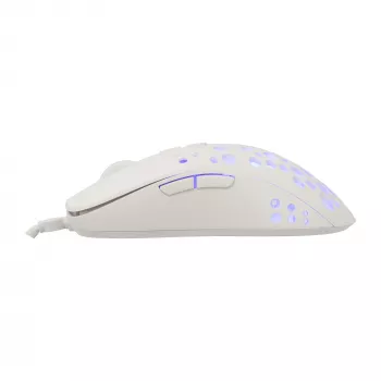 Pelė White Shark GM-9004 Tristan-2 White RGB USB