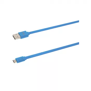 USB kabelis Tellur TLL155011 1 m USB A Micro-USB A mėlynas