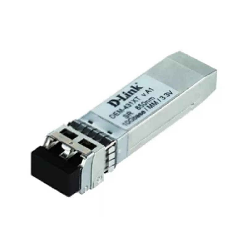 D-Link DEM-431XT 10GBase-SR SFP+ imtuvas-siųstuvas, daugiamodis, 850 nm, LC, 10 Gbit/s, iki 300 m