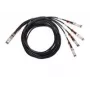 Cisco QSFP-4SFP25G-CU3M 3 m varinis atšakinis kabelis 4xSFP25G juodas
