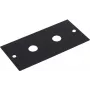 Rack skydelis Omnitronic Modul 2HE su 2x 6,35 mm lizdais, išpjova 44x88 mm