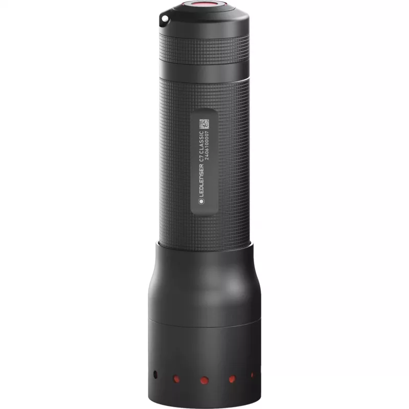 Rankinis žibintuvėlis Ledlenser 503152 – LED, 450 lm, aliuminio korpusas, IP54, AAA baterijos, 130 mm, 175 g