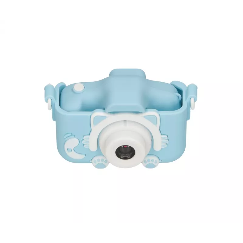 Vaikų skaitmeninis fotoaparatas Extralink H27 Single Blue — 1080P 30fps, 2,0 colio ekranas