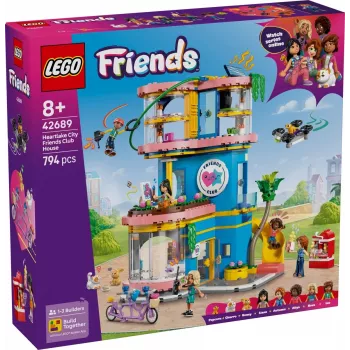 LEGO Friends 42689 Širdies ežero miesto draugų klubas