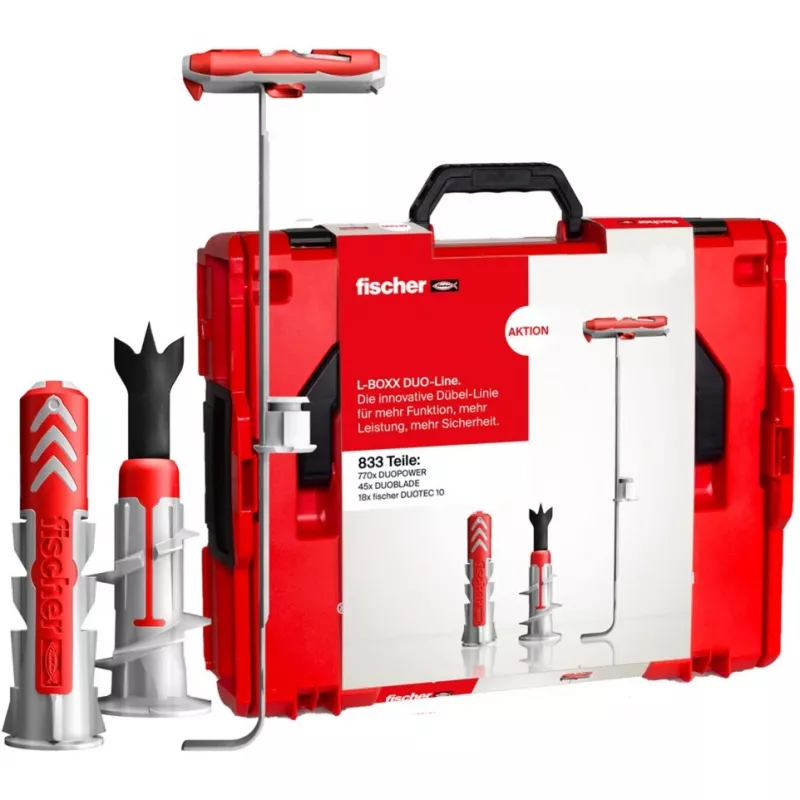 Kaiščių rinkinys Fischer L-BOXX 833 vnt.