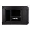 EXTRALINK LITE 4U 530×400 sieninis stovo korpusas juodas su lentyna