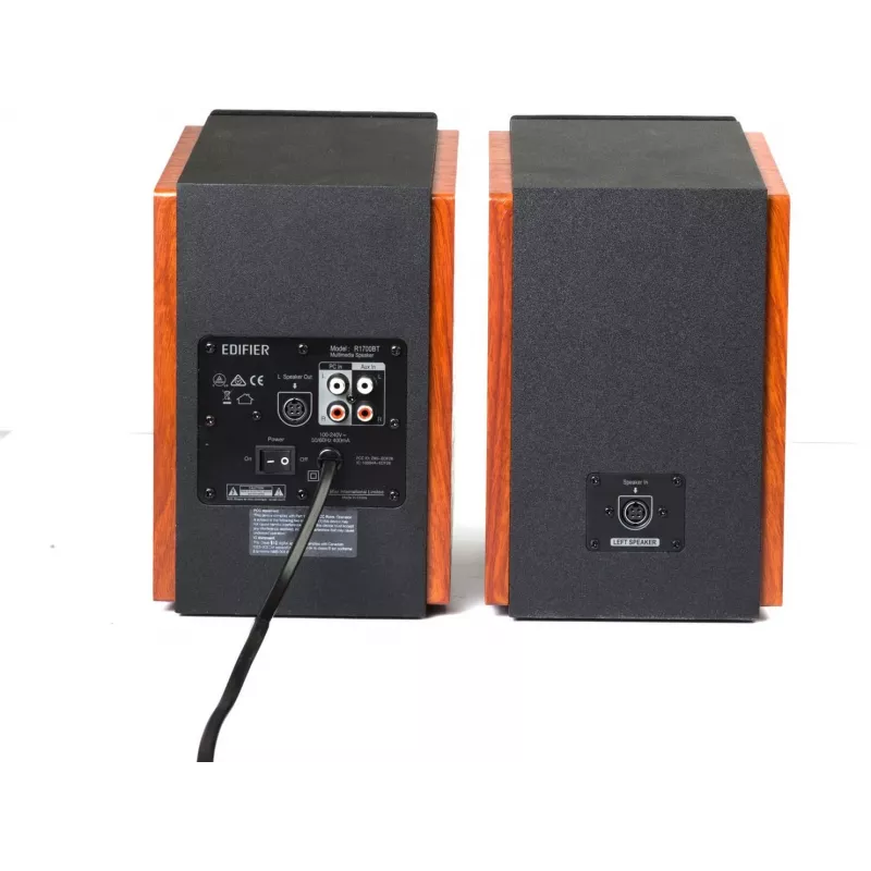 Edifier R1700BTS garsiakalbiai – belaidžiai Bluetooth lentyniniai kolonėlės, 66 W (R1700BTS WOOD)