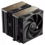 Oro aušintuvas DeepCool AK620 G2, 120 mm ventiliatorius, LGA1700/1200/115x ir AM4/AM5, juodas, 144×127×159 mm