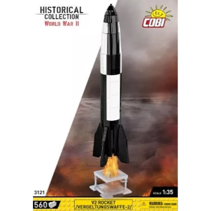 Konstruktorius COBI V2 Raketa 560 dalių Antrasis pasaulinis karas