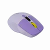 Belaidė pelė CANYON MW-26 LCD Silent Dual Mode Wireless (violetinė)