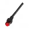 EFB-Elektronik RJ45 Patch Cable Cat.6 S/FTP LSZH juoda 1m