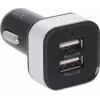 Automobilinis įkroviklis TECHNISAT CARCHARGER DUAL USB CE su dviem USB prievadais