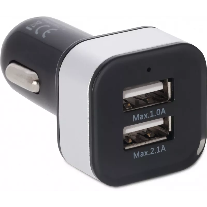 Automobilinis įkroviklis TECHNISAT CARCHARGER DUAL USB CE su dviem USB prievadais