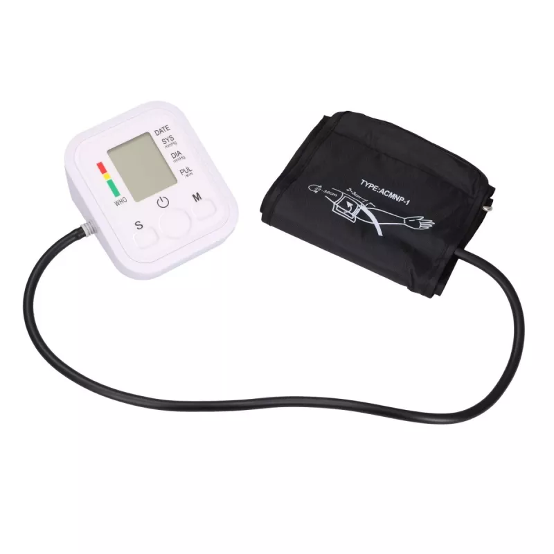Extralink Smart Life K-4S automatinis kraujospūdžio matuoklis ant rankos, baltas