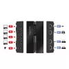 DeLOCK 11494 USB jungiklis 4 kompiuteriams, juodas, USB Type-A / Type-B, 0.48 Gbit/s
