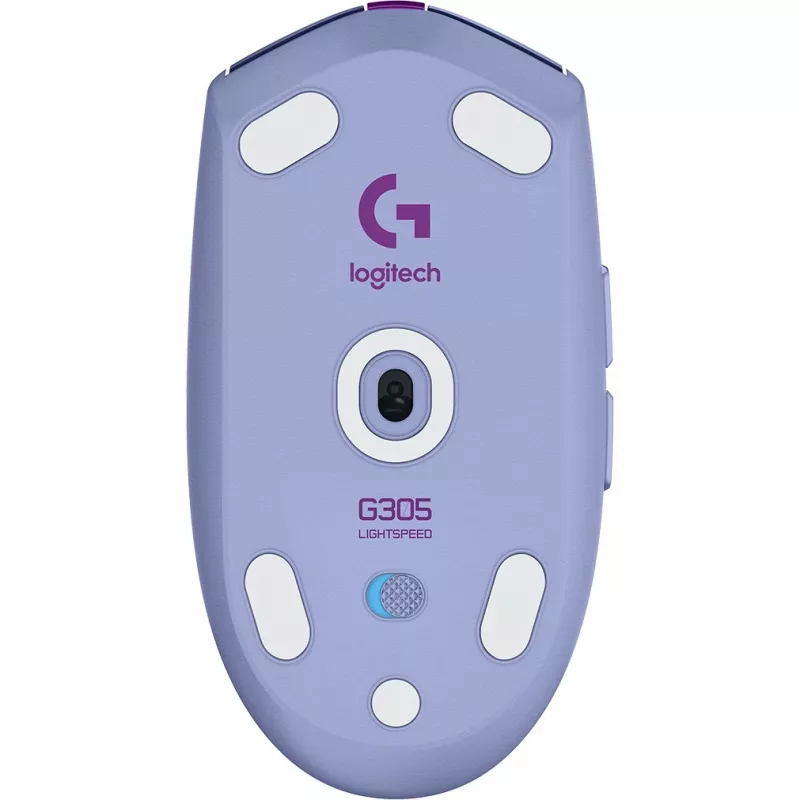 Logitech G305 LIGHTSPEED belaidė žaidimų pelė - alyvinė - EWR2