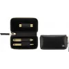 Manikiūro rinkinys ZWILLING Twinox Gold Edition 97746-004-0, juodas odinis dėklas, 3 dalys